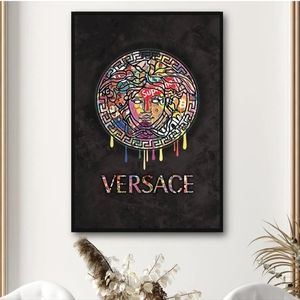 Versace 8 1/2"x11" Framed Wall Art
